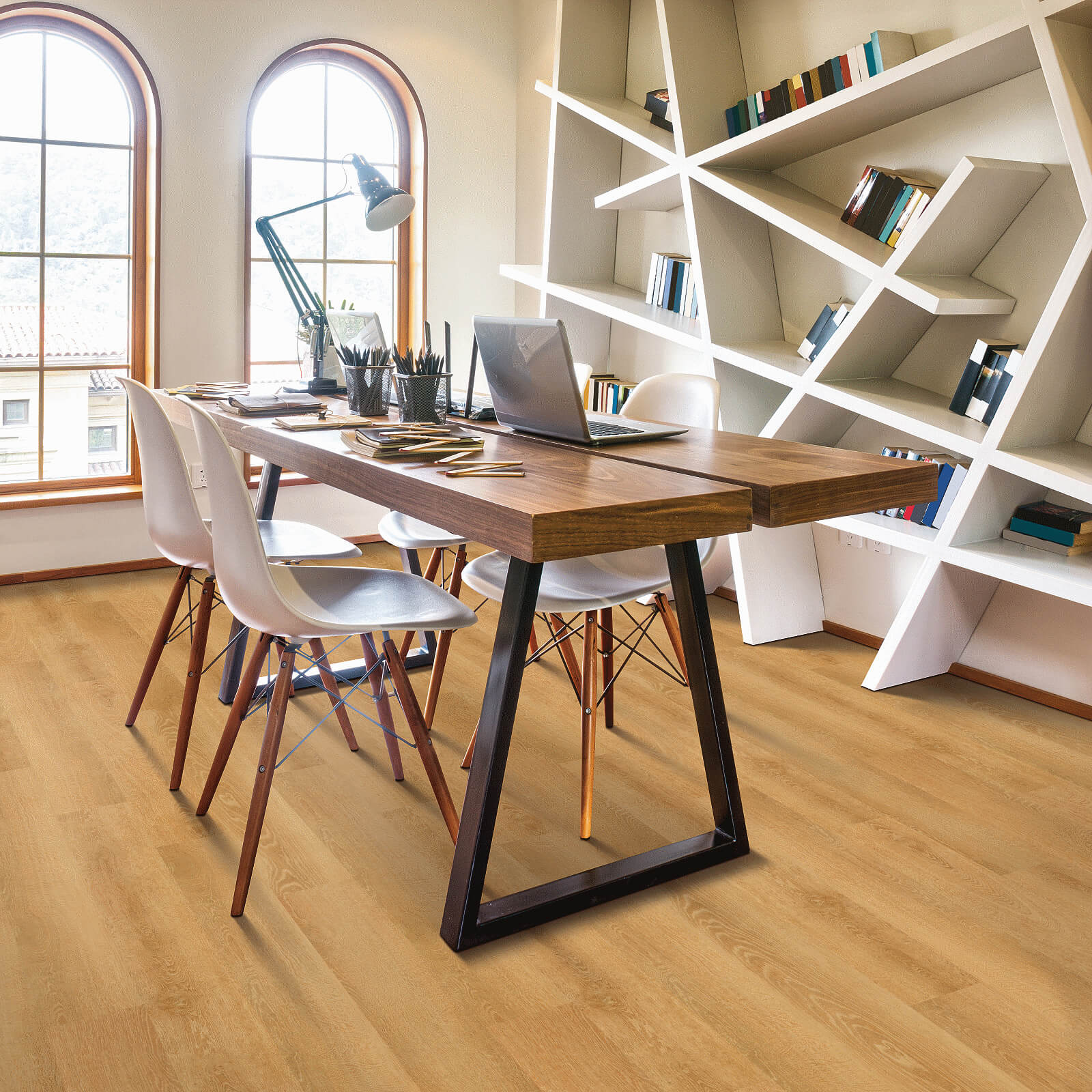 Vinyl flooring for study room | Select Flooring Design & Interiors